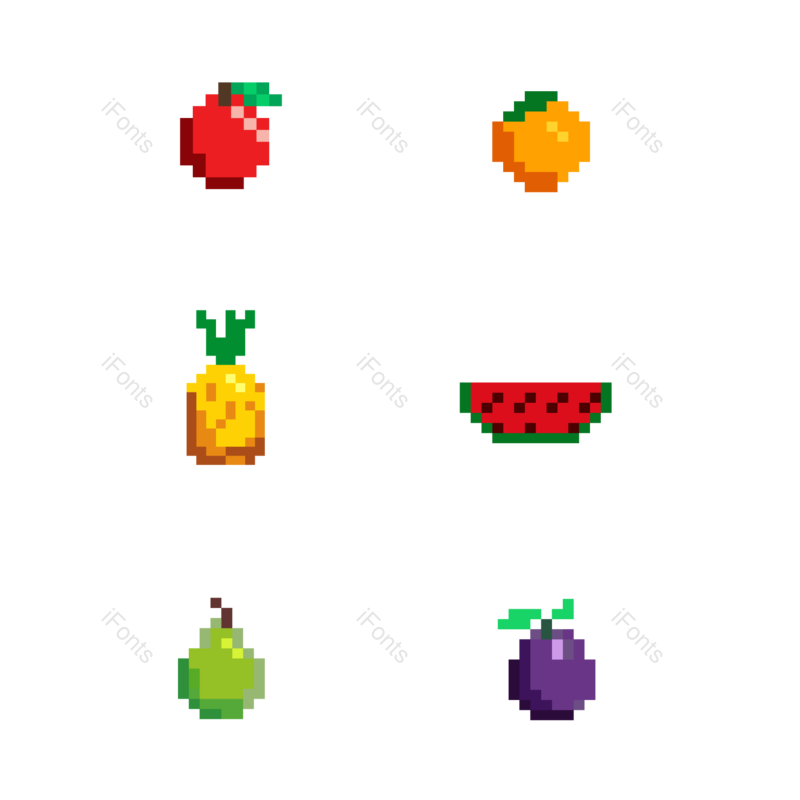 装饰图片,卡通图案元素,素材PNG,水果免抠素材